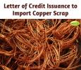 Letter of Credit Issuance to Import Copper Scrap